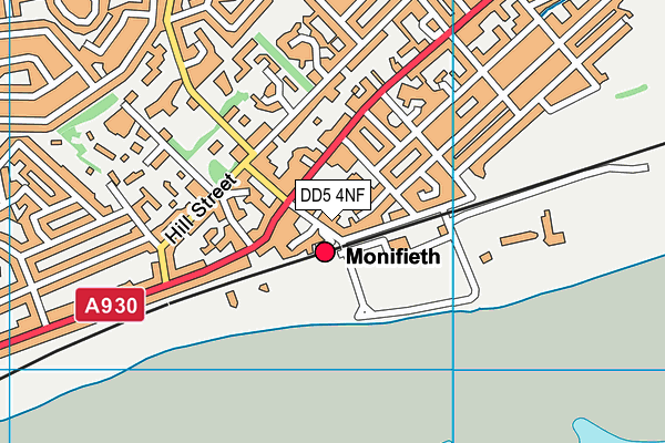 DD5 4NF map - OS VectorMap District (Ordnance Survey) DD5 4NF map - OS VectorMap District (Ordnance Survey)