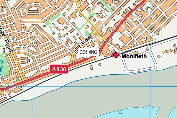DD5 4NQ map - OS VectorMap District (Ordnance Survey) DD5 4NQ map - OS VectorMap District (Ordnance Survey)