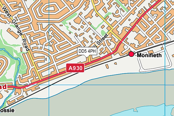 DD5 4PH map - OS VectorMap District (Ordnance Survey) DD5 4PH map - OS VectorMap District (Ordnance Survey)