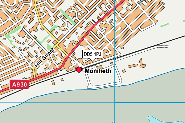 DD5 4PJ map - OS VectorMap District (Ordnance Survey) DD5 4PJ map - OS VectorMap District (Ordnance Survey)