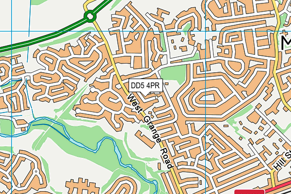 DD5 4PR map - OS VectorMap District (Ordnance Survey) DD5 4PR map - OS VectorMap District (Ordnance Survey)