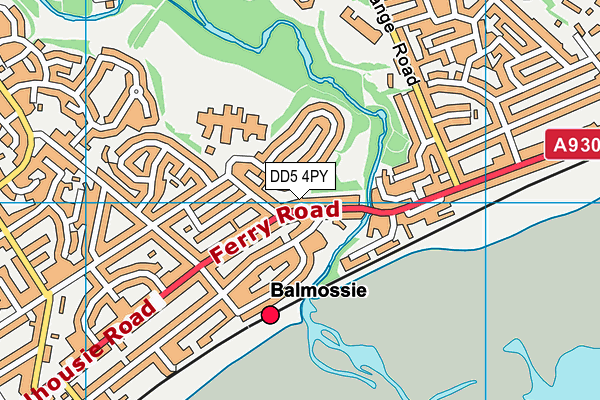 DD5 4PY map - OS VectorMap District (Ordnance Survey) DD5 4PY map - OS VectorMap District (Ordnance Survey)