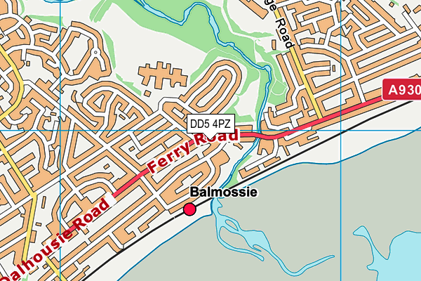 DD5 4PZ map - OS VectorMap District (Ordnance Survey) DD5 4PZ map - OS VectorMap District (Ordnance Survey)