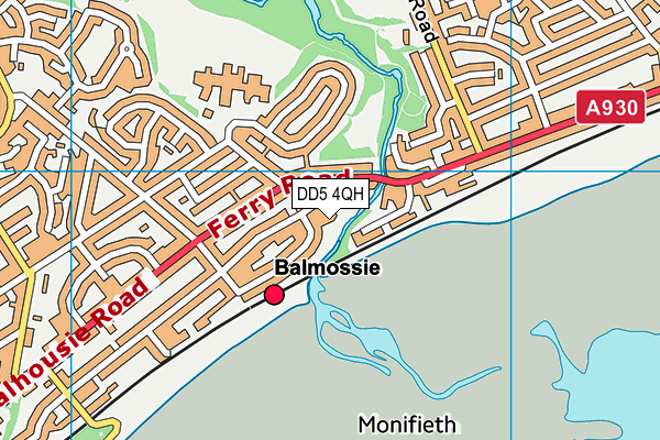 DD5 4QH map - OS VectorMap District (Ordnance Survey) DD5 4QH map - OS VectorMap District (Ordnance Survey)