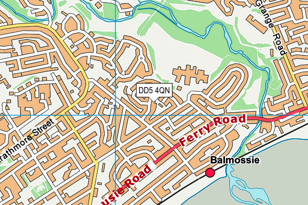 DD5 4QN map - OS VectorMap District (Ordnance Survey) DD5 4QN map - OS VectorMap District (Ordnance Survey)