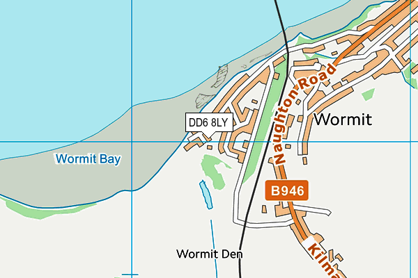 DD6 8LY map - OS VectorMap District (Ordnance Survey) DD6 8LY map - OS VectorMap District (Ordnance Survey)