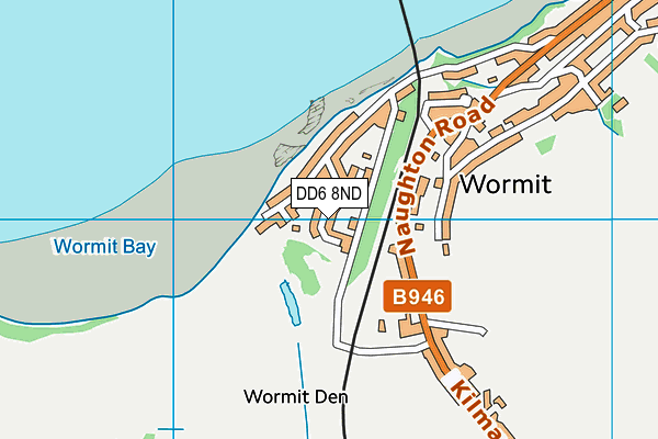 DD6 8ND map - OS VectorMap District (Ordnance Survey) DD6 8ND map - OS VectorMap District (Ordnance Survey)