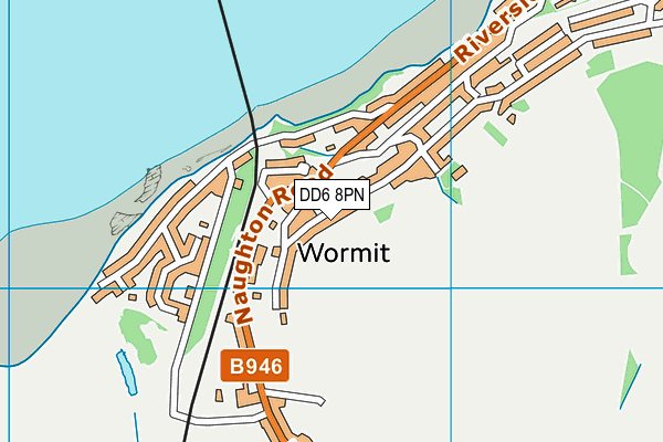 DD6 8PN map - OS VectorMap District (Ordnance Survey) DD6 8PN map - OS VectorMap District (Ordnance Survey)