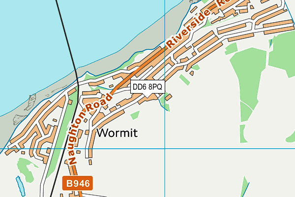 DD6 8PQ map - OS VectorMap District (Ordnance Survey) DD6 8PQ map - OS VectorMap District (Ordnance Survey)