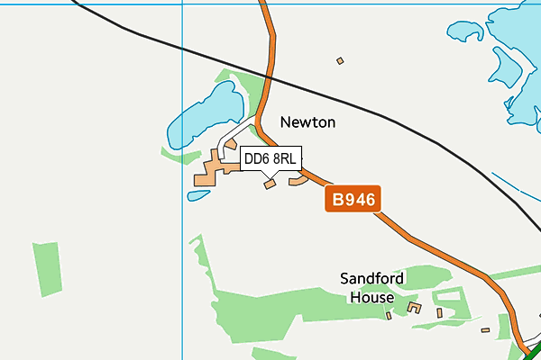 DD6 8RL map - OS VectorMap District (Ordnance Survey) DD6 8RL map - OS VectorMap District (Ordnance Survey)
