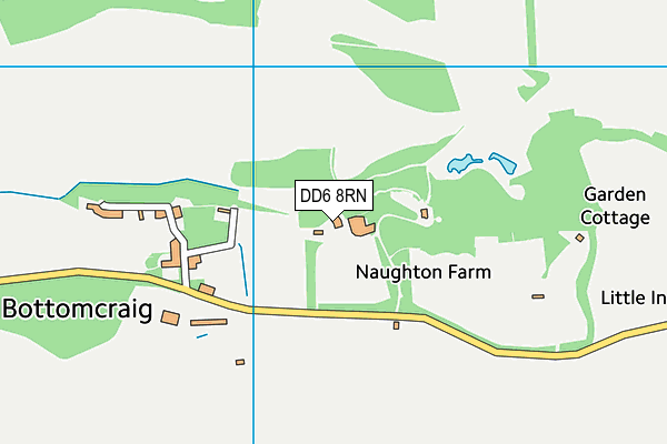 DD6 8RN map - OS VectorMap District (Ordnance Survey) DD6 8RN map - OS VectorMap District (Ordnance Survey)