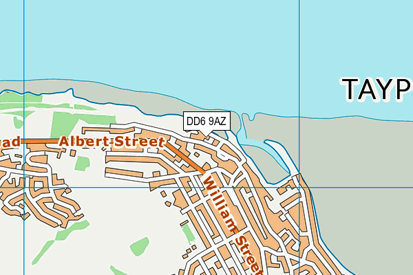 DD6 9AZ map - OS VectorMap District (Ordnance Survey) DD6 9AZ map - OS VectorMap District (Ordnance Survey)