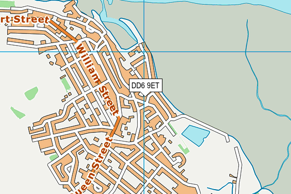 DD6 9ET map - OS VectorMap District (Ordnance Survey) DD6 9ET map - OS VectorMap District (Ordnance Survey)