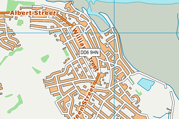 DD6 9HN map - OS VectorMap District (Ordnance Survey) DD6 9HN map - OS VectorMap District (Ordnance Survey)