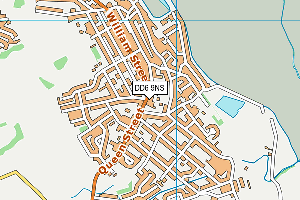 DD6 9NS map - OS VectorMap District (Ordnance Survey) DD6 9NS map - OS VectorMap District (Ordnance Survey)