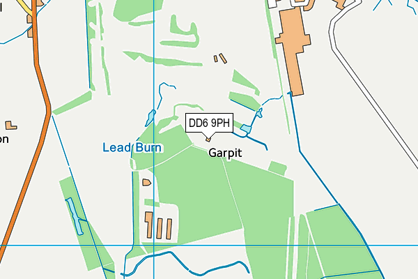 DD6 9PH map - OS VectorMap District (Ordnance Survey) DD6 9PH map - OS VectorMap District (Ordnance Survey)