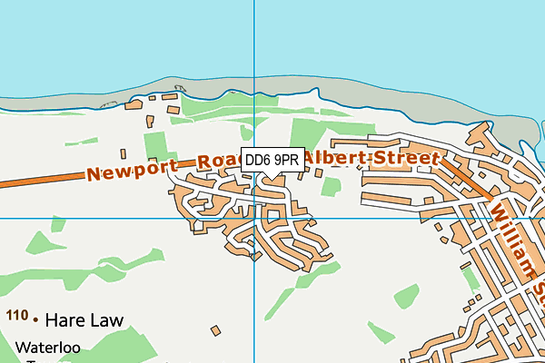 DD6 9PR map - OS VectorMap District (Ordnance Survey) DD6 9PR map - OS VectorMap District (Ordnance Survey)