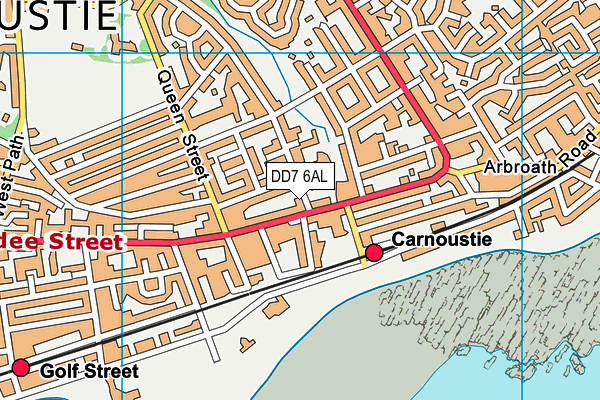 DD7 6AL map - OS VectorMap District (Ordnance Survey) DD7 6AL map - OS VectorMap District (Ordnance Survey)