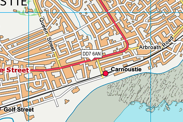 DD7 6AN map - OS VectorMap District (Ordnance Survey) DD7 6AN map - OS VectorMap District (Ordnance Survey)