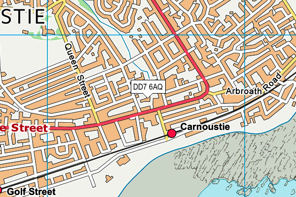 DD7 6AQ map - OS VectorMap District (Ordnance Survey) DD7 6AQ map - OS VectorMap District (Ordnance Survey)