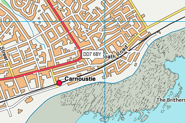 DD7 6BY map - OS VectorMap District (Ordnance Survey) DD7 6BY map - OS VectorMap District (Ordnance Survey)