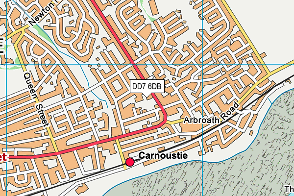 DD7 6DB map - OS VectorMap District (Ordnance Survey) DD7 6DB map - OS VectorMap District (Ordnance Survey)