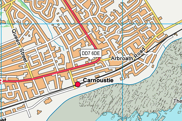 DD7 6DE map - OS VectorMap District (Ordnance Survey) DD7 6DE map - OS VectorMap District (Ordnance Survey)
