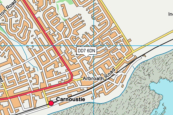 DD7 6DN map - OS VectorMap District (Ordnance Survey) DD7 6DN map - OS VectorMap District (Ordnance Survey)