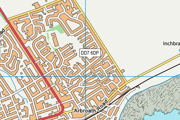 DD7 6DP map - OS VectorMap District (Ordnance Survey) DD7 6DP map - OS VectorMap District (Ordnance Survey)