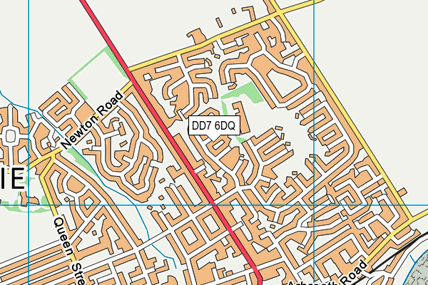 DD7 6DQ map - OS VectorMap District (Ordnance Survey) DD7 6DQ map - OS VectorMap District (Ordnance Survey)
