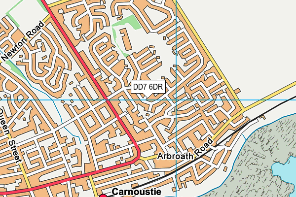 DD7 6DR map - OS VectorMap District (Ordnance Survey) DD7 6DR map - OS VectorMap District (Ordnance Survey)