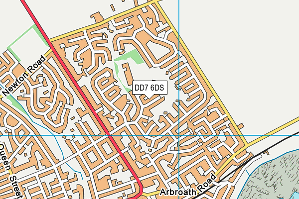 DD7 6DS map - OS VectorMap District (Ordnance Survey) DD7 6DS map - OS VectorMap District (Ordnance Survey)