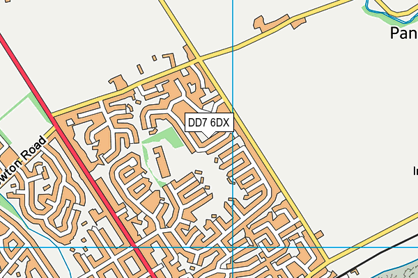 DD7 6DX map - OS VectorMap District (Ordnance Survey) DD7 6DX map - OS VectorMap District (Ordnance Survey)