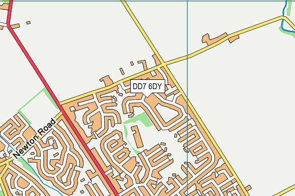 DD7 6DY map - OS VectorMap District (Ordnance Survey) DD7 6DY map - OS VectorMap District (Ordnance Survey)