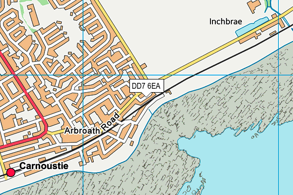 DD7 6EA map - OS VectorMap District (Ordnance Survey) DD7 6EA map - OS VectorMap District (Ordnance Survey)