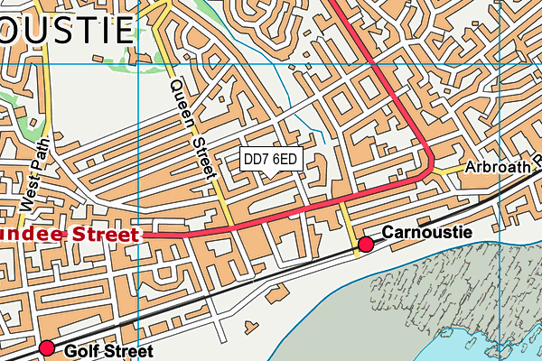 DD7 6ED map - OS VectorMap District (Ordnance Survey) DD7 6ED map - OS VectorMap District (Ordnance Survey)
