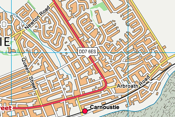DD7 6ES map - OS VectorMap District (Ordnance Survey) DD7 6ES map - OS VectorMap District (Ordnance Survey)