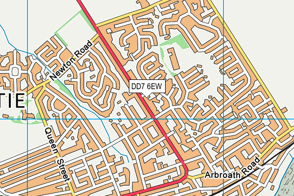 DD7 6EW map - OS VectorMap District (Ordnance Survey) DD7 6EW map - OS VectorMap District (Ordnance Survey)