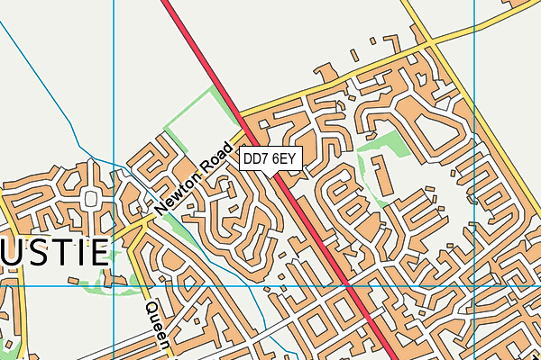 DD7 6EY map - OS VectorMap District (Ordnance Survey) DD7 6EY map - OS VectorMap District (Ordnance Survey)