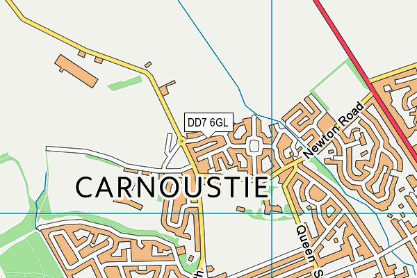 DD7 6GL map - OS VectorMap District (Ordnance Survey) DD7 6GL map - OS VectorMap District (Ordnance Survey)