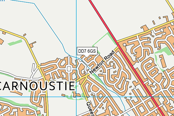 DD7 6GS map - OS VectorMap District (Ordnance Survey) DD7 6GS map - OS VectorMap District (Ordnance Survey)