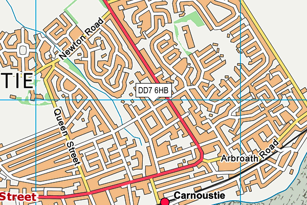 DD7 6HB map - OS VectorMap District (Ordnance Survey) DD7 6HB map - OS VectorMap District (Ordnance Survey)