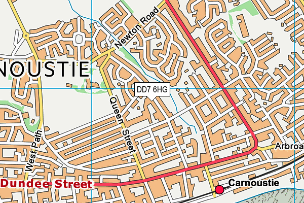 DD7 6HG map - OS VectorMap District (Ordnance Survey) DD7 6HG map - OS VectorMap District (Ordnance Survey)