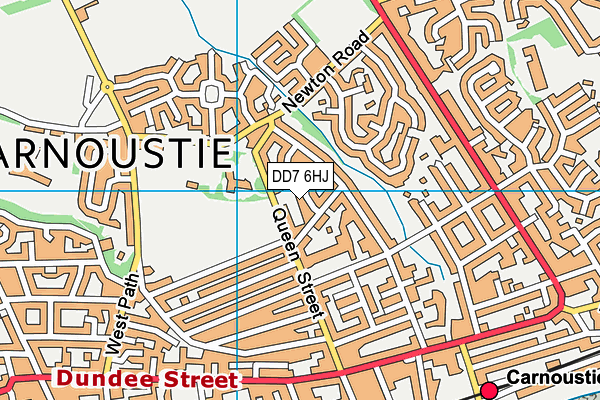 DD7 6HJ map - OS VectorMap District (Ordnance Survey) DD7 6HJ map - OS VectorMap District (Ordnance Survey)