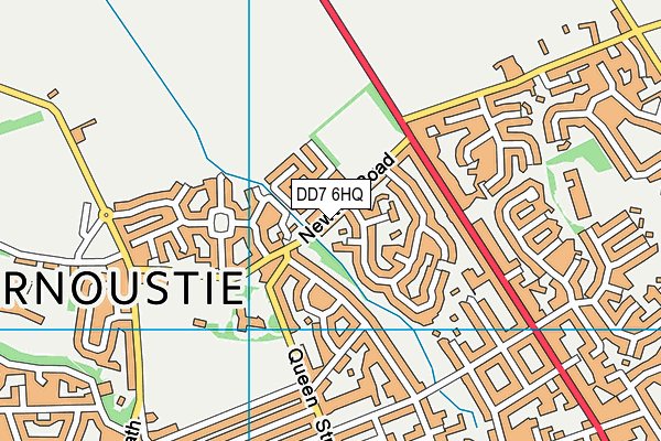 DD7 6HQ map - OS VectorMap District (Ordnance Survey) DD7 6HQ map - OS VectorMap District (Ordnance Survey)
