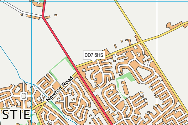 DD7 6HS map - OS VectorMap District (Ordnance Survey) DD7 6HS map - OS VectorMap District (Ordnance Survey)