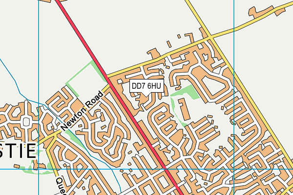 DD7 6HU map - OS VectorMap District (Ordnance Survey) DD7 6HU map - OS VectorMap District (Ordnance Survey)