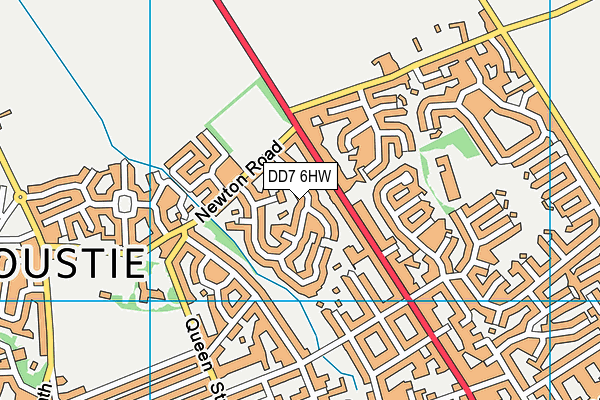DD7 6HW map - OS VectorMap District (Ordnance Survey) DD7 6HW map - OS VectorMap District (Ordnance Survey)