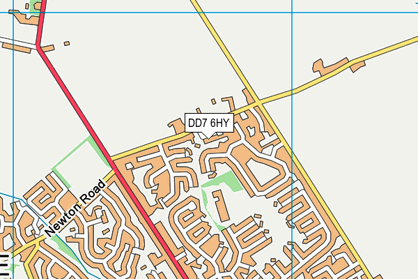 DD7 6HY map - OS VectorMap District (Ordnance Survey) DD7 6HY map - OS VectorMap District (Ordnance Survey)