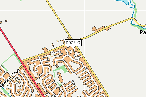 DD7 6JG map - OS VectorMap District (Ordnance Survey) DD7 6JG map - OS VectorMap District (Ordnance Survey)